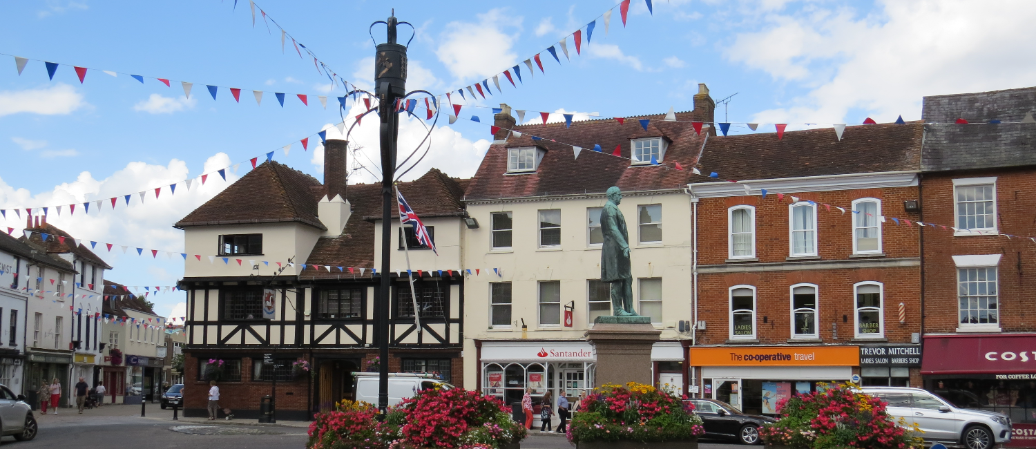 Romsey town centre